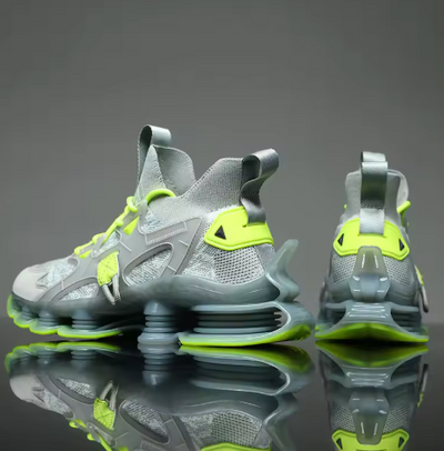 Chaussures de Running Réfléchissantes avec Ressorts