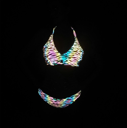 Bikini Réfléchissant Zèbre