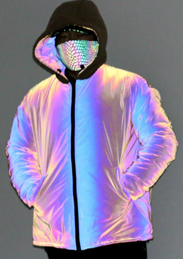 veste chaude reflechissante reversible