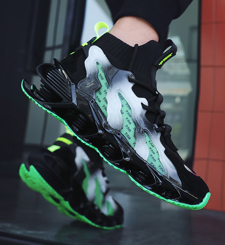 baskets a ressorts reflechissantes