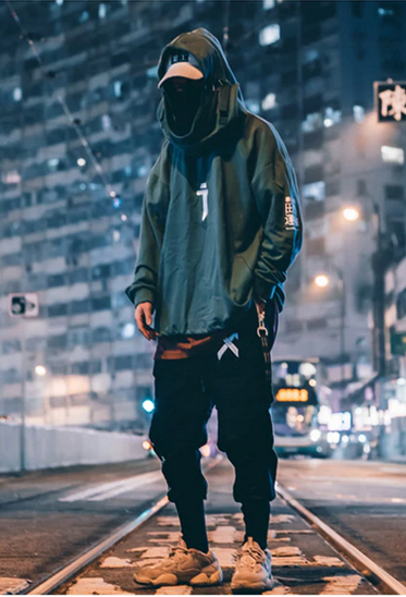 Ensemble Jogging Reflechissant Reflechissant Street