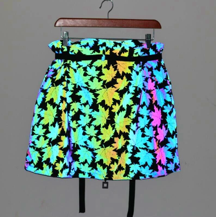 jupe qui change de couleurs a la lumiere