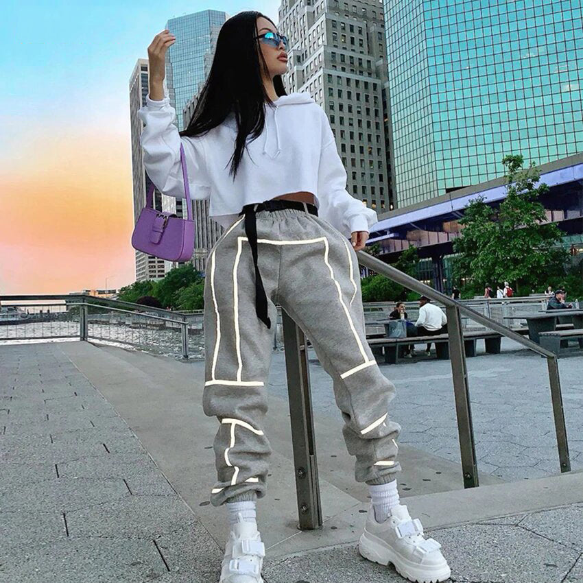 Street Wear Habit Reflechissant Femme Jacket Doudoune Femme