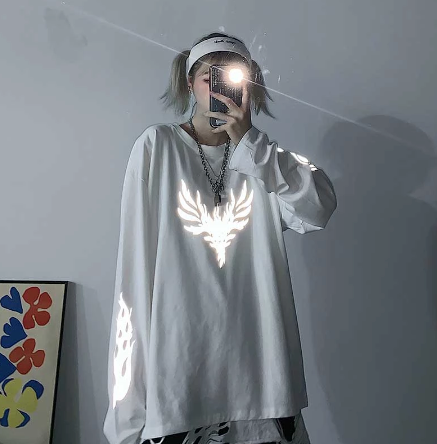 t shirt mixte reflechissant