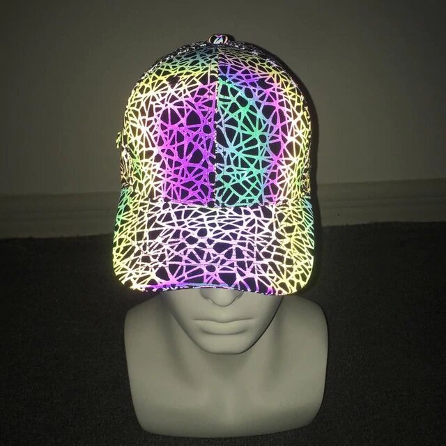 casquette reflechissante multicolore pour enfant