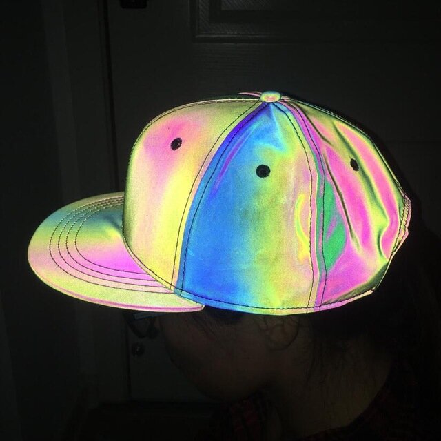 cassquette reflechissante visiere plate