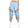 pantalon jogging bleu reflective